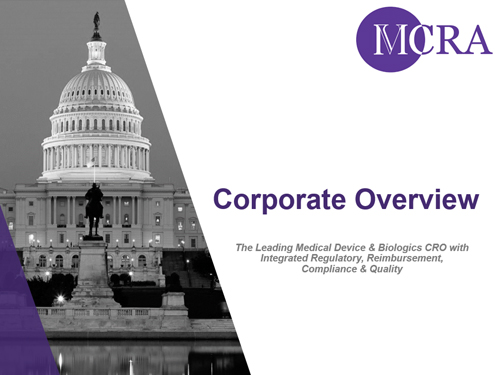 MCRA Corporate Overview